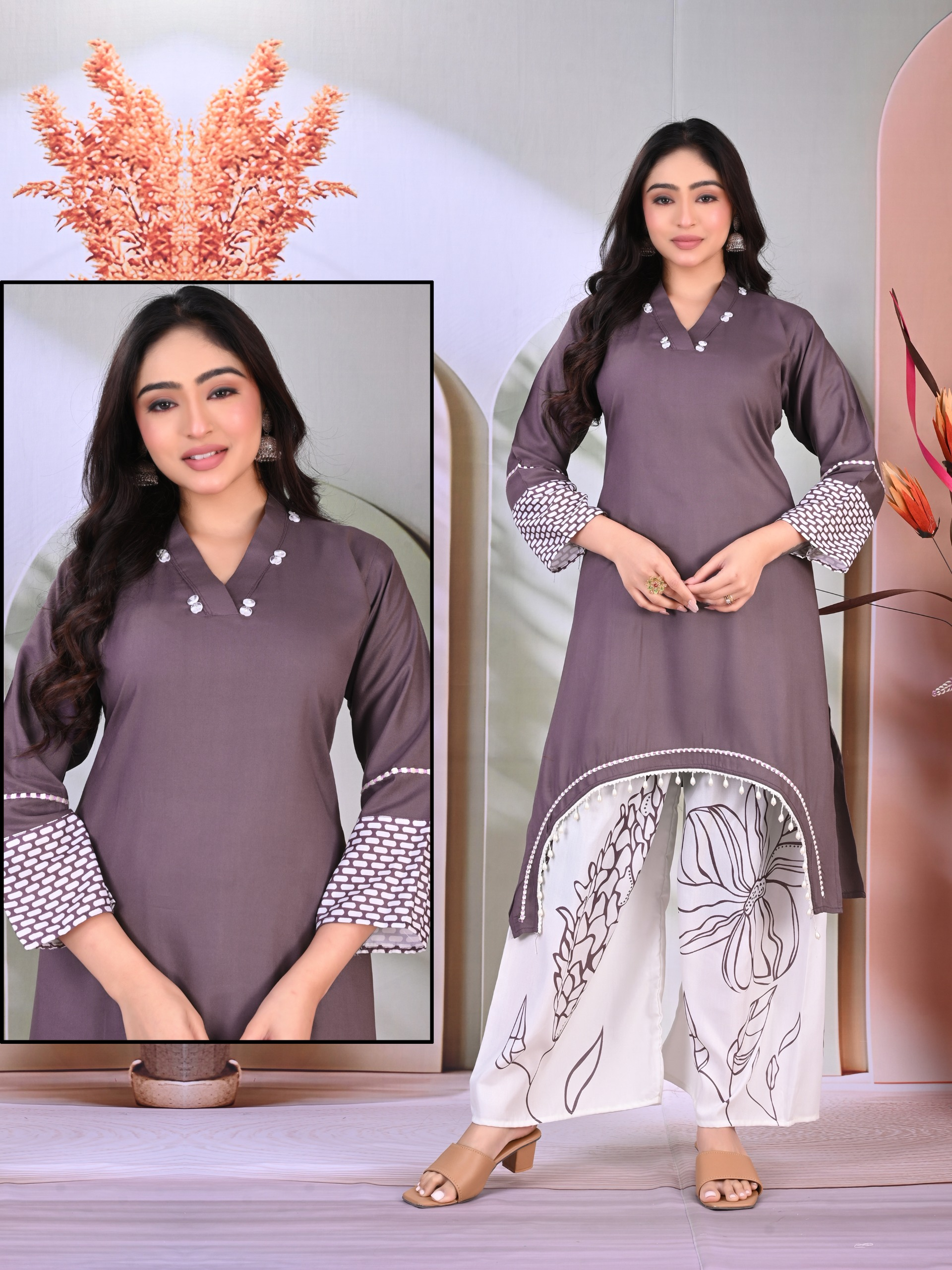 Rayon co-ord set wholesale manufacturer Ahmedabad
