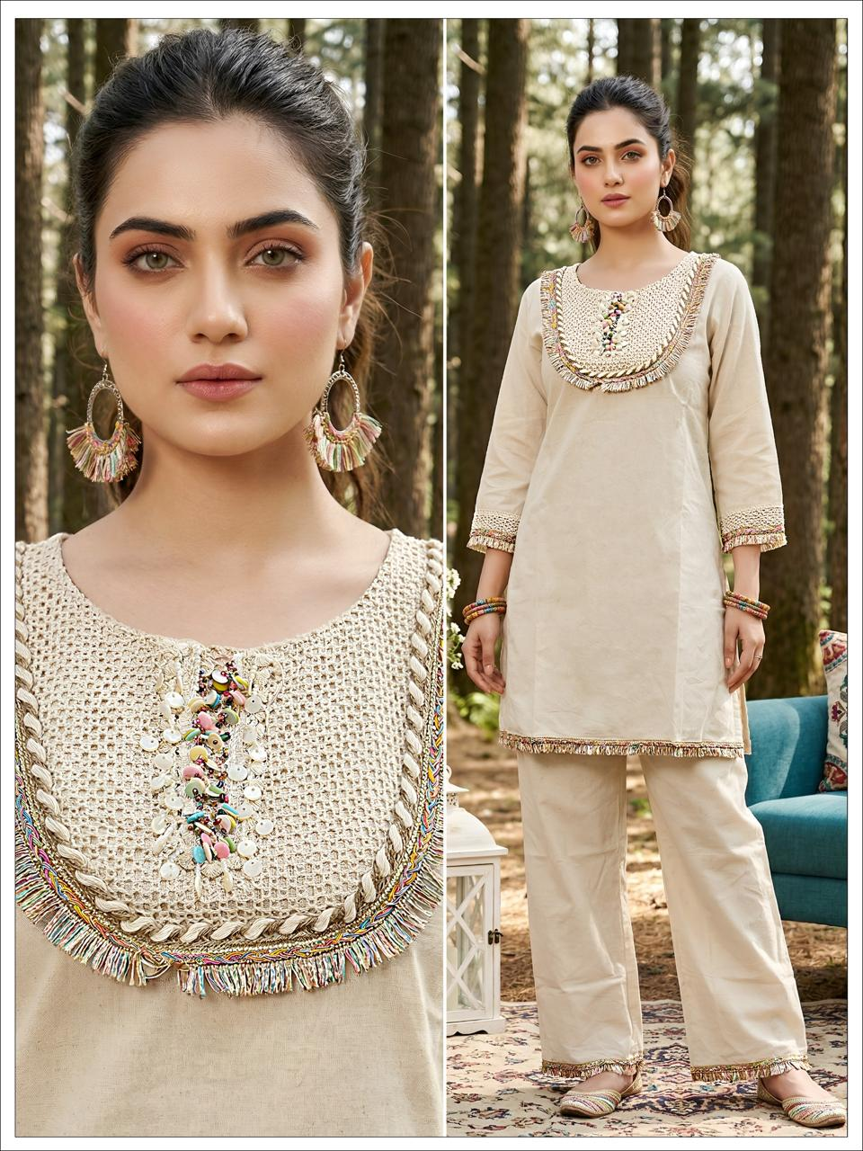 Cotton co-ord set supplier Ahmedabad bulk