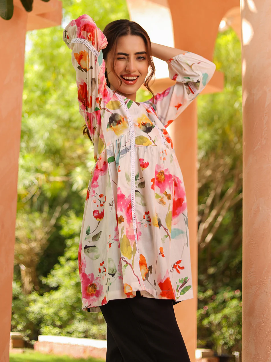 Printed tunics manufacturer India wholesale